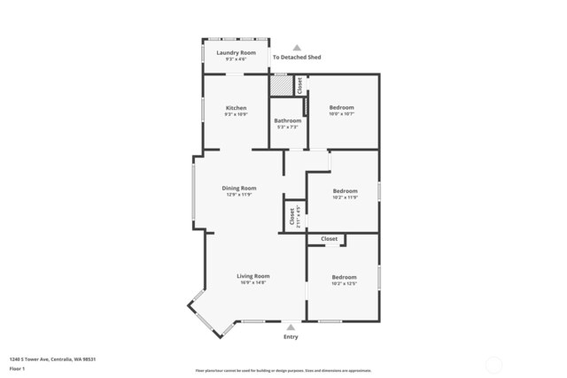 1240 S Tower Ave, Centralia, WA 98531 - photo 23
