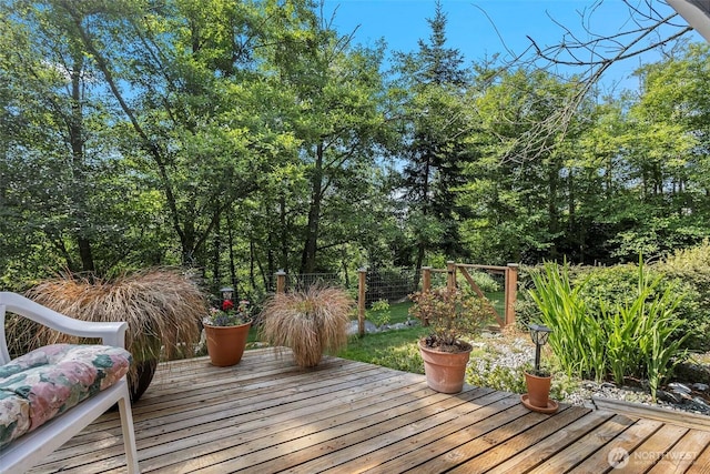 4925 Goodpiper Ln, Freeland, WA 98249 - view of wooden terrace