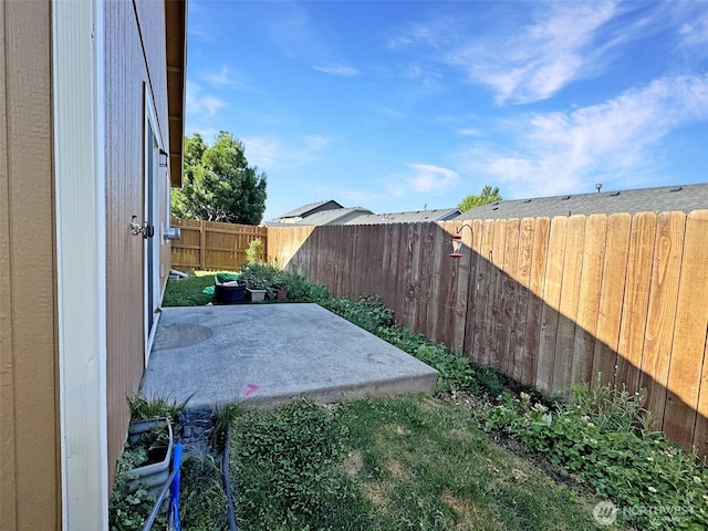 314 SW Homestead, College Place, WA 99324 - fenced backyard featuring a patio
