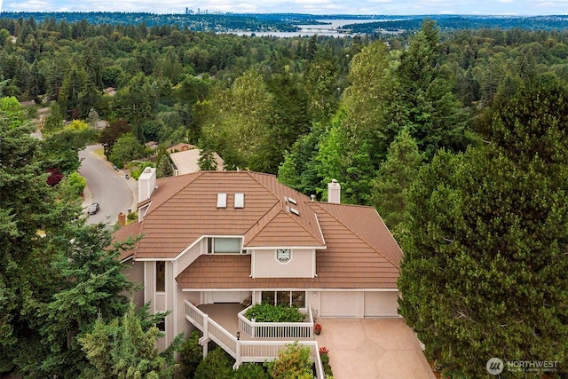 4811 Somerset Dr SE, Bellevue, WA 98006 - view of subject property featuring a forest