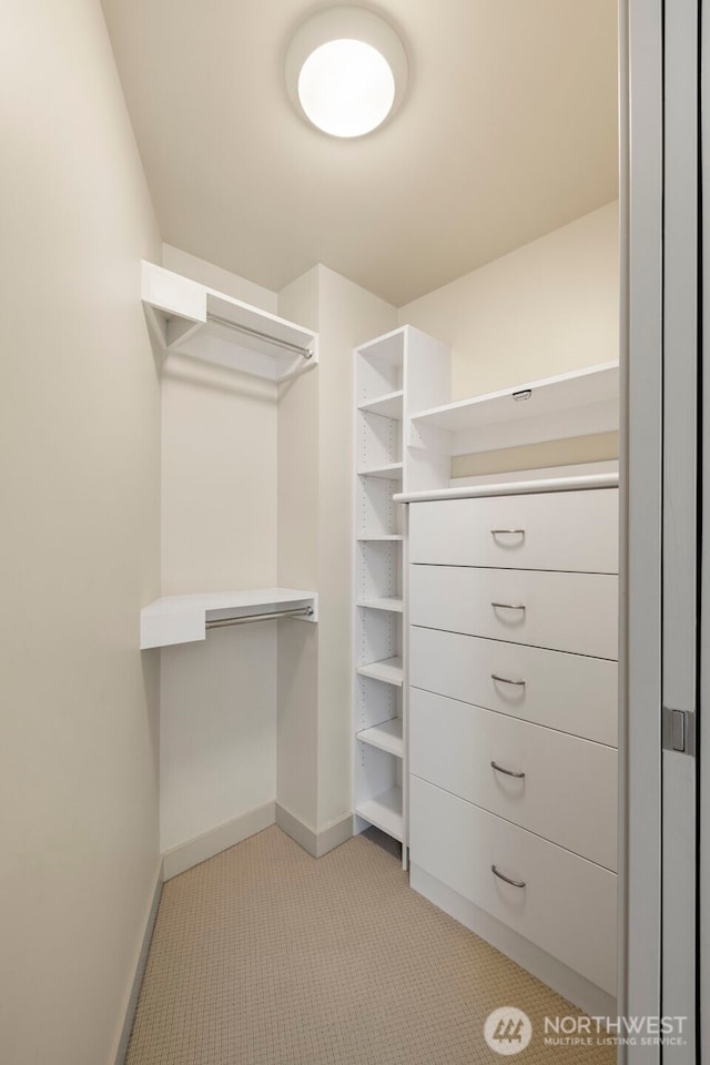 10610 NE 9th Pl Unit 1220, Bellevue, WA 98004 - walk in closet featuring light carpet