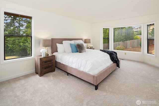 13063 SE 47th Pl, Bellevue, WA 98006 - carpeted bedroom featuring baseboards