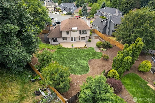 13063 SE 47th Pl, Bellevue, WA 98006 - aerial perspective of suburban area
