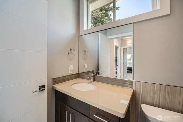 9544 3rd Ave NW, Seattle, WA 98117 - bathroom featuring vanity and toilet