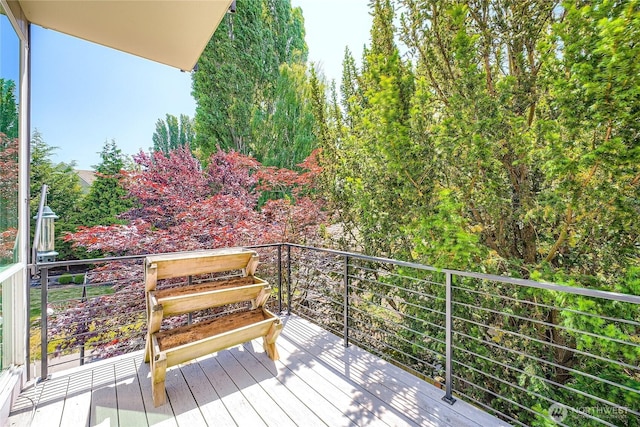 9544 3rd Ave NW, Seattle, WA 98117 - view of wooden deck