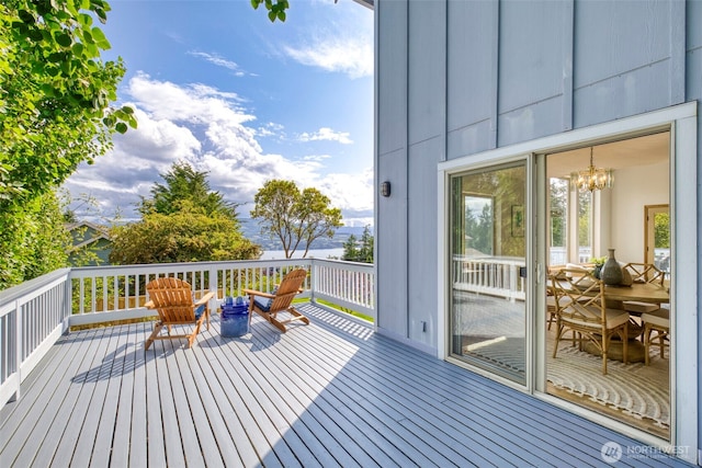 252 Myrtle St, Port Townsend, WA 98368 - view of wooden deck