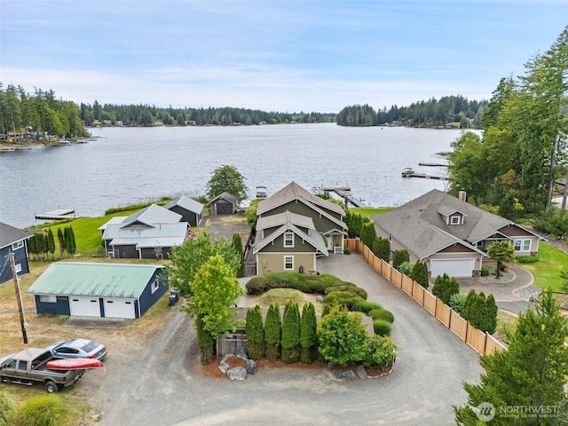 102 E Gibler Ln, Shelton, WA 98584 - aerial view of a nearby body of water