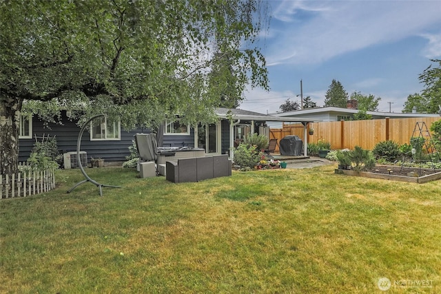 3041 S 201st St, Seatac, WA 98198 - back of house with a garden and an outdoor hangout area