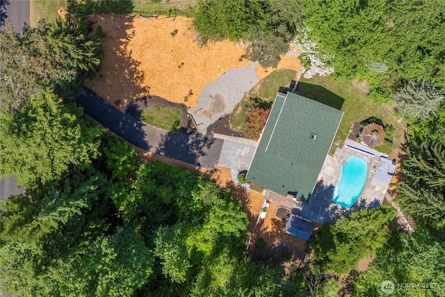 29701 52nd Ave E, Graham, WA 98338 - drone / aerial view of a pool area
