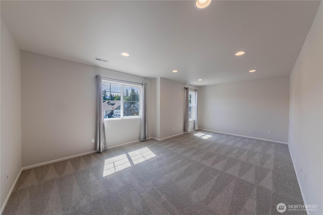 514 Wellington Pl, Sedro Woolley, WA 98284 - unfurnished room with carpet and recessed lighting