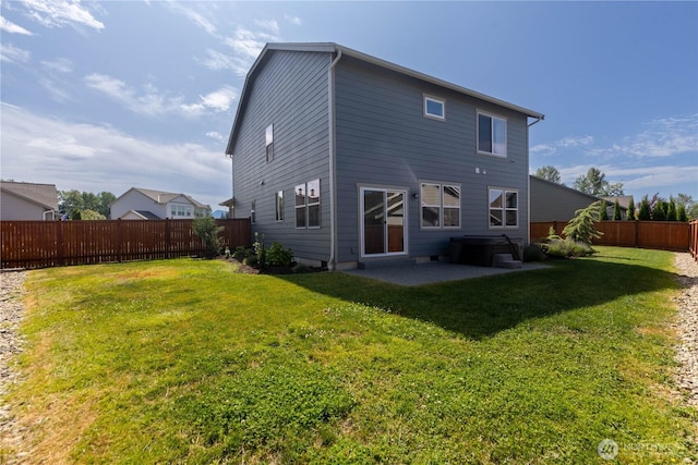 514 Wellington Pl, Sedro Woolley, WA 98284 - rear view of property with a patio area and a fenced backyard