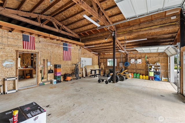 1241 Koontz Rd, Chehalis, WA 98532 - garage with a workshop area