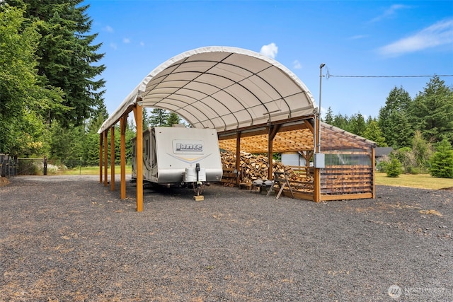 1241 Koontz Rd, Chehalis, WA 98532 - view of car parking with a detached carport and driveway
