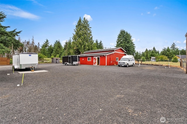 1241 Koontz Rd, Chehalis, WA 98532 - view of outdoor structure with view of wooded area