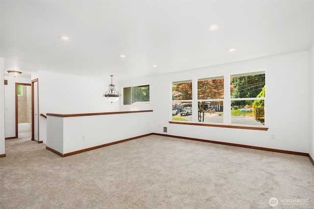 21310 SE 412th Pl, Enumclaw, WA 98022 - empty room with carpet flooring and recessed lighting