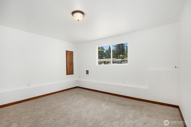 21310 SE 412th Pl, Enumclaw, WA 98022 - carpeted spare room with baseboards