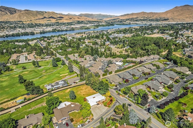 1840 Country Club Dr, East Wenatchee, WA 98802 - view of property location with a water and mountain view and nearby suburban area