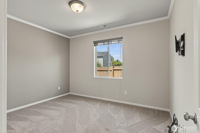 6729 283rd Pl NW, Stanwood, WA 98292 - unfurnished room featuring ornamental molding and carpet floors