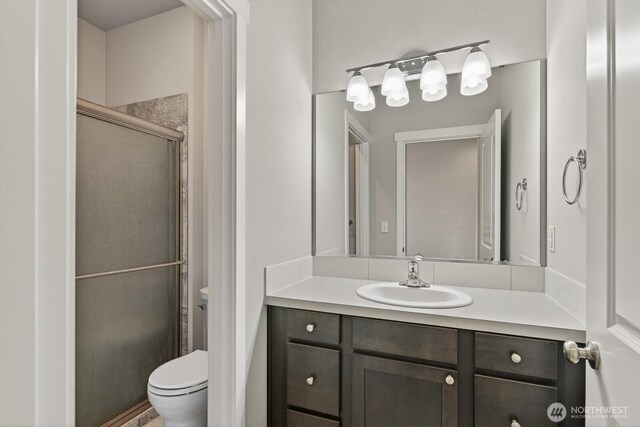 6729 283rd Pl NW, Stanwood, WA 98292 - full bath with a stall shower and vanity