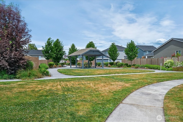 6729 283rd Pl NW, Stanwood, WA 98292 - view of community with a gazebo and a residential view