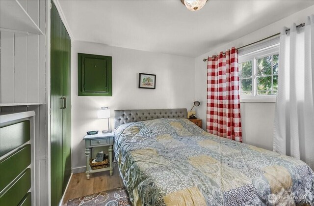 22609 58th Ave W, Mountlake Terrace, WA 98043 - bedroom with wood finished floors and baseboards