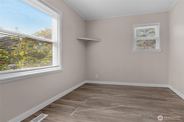 1925 Lombard Unit A, Everett, WA 98201 - unfurnished room featuring ornamental molding and wood finished floors