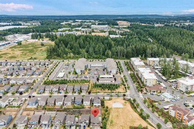 2726 Kacie Ct NE, Lacey, WA 98516 - aerial overview of property's location with a forest