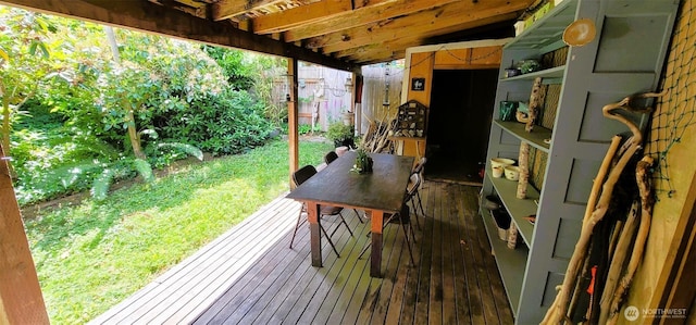2904 271st St, Ocean Park, WA 98640 - view of wooden terrace