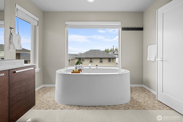 13506 196th Ave SE, Monroe, WA 98272 - full bath featuring a freestanding tub and vanity