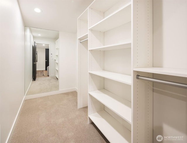 9047 Dibble Ave NW Unit C, Seattle, WA 98117 - spacious closet featuring light carpet
