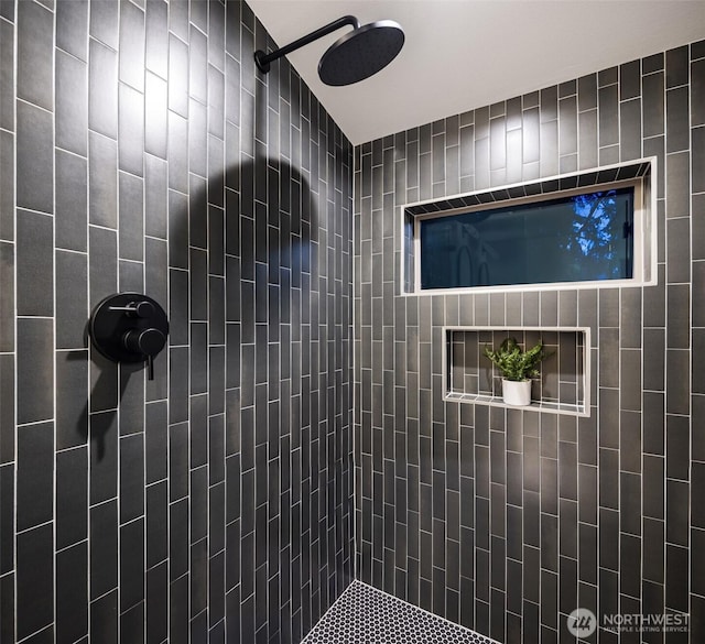 9047 Dibble Ave NW Unit C, Seattle, WA 98117 - full bath featuring a tile shower