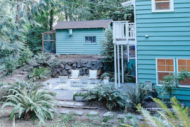 1325 SW 120th St, Burien, WA 98146 - exterior space featuring a patio and an outdoor structure