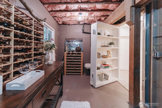 1325 SW 120th St, Burien, WA 98146 - wine area featuring concrete floors
