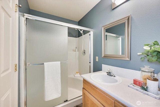 2001 120th Pl SE Unit 3-104, Everett, WA 98208 - full bath featuring an enclosed shower and vanity