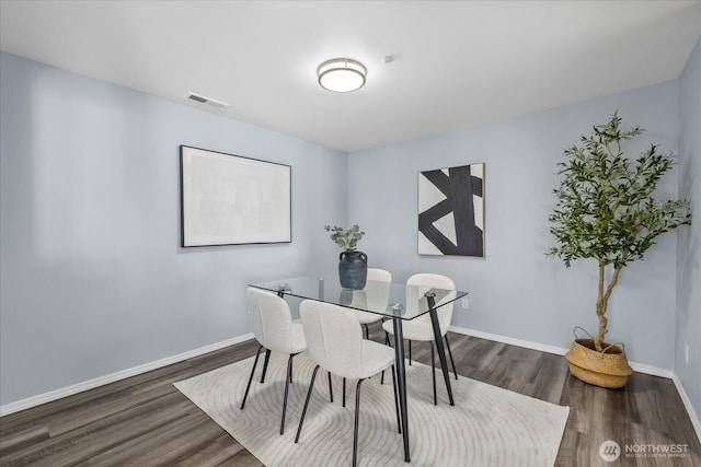 4714 Fairwood Blvd NE Unit 1301, Tacoma, WA 98422 - dining space featuring dark wood-style flooring