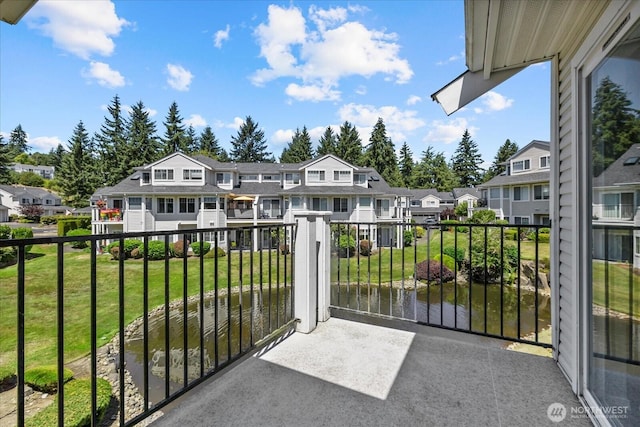 4714 Fairwood Blvd NE Unit 1301, Tacoma, WA 98422 - balcony featuring a residential view and a water view