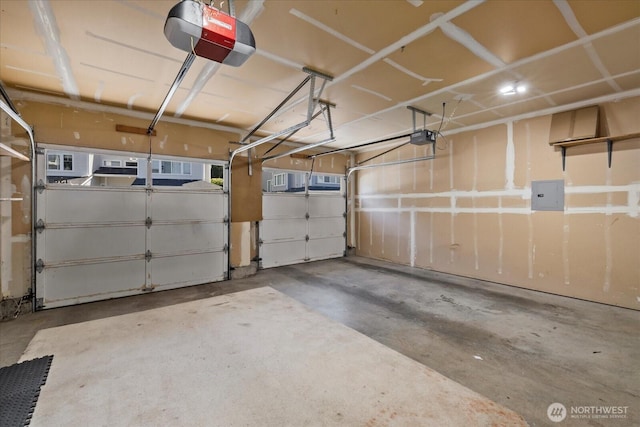 4714 Fairwood Blvd NE Unit 1301, Tacoma, WA 98422 - garage with a garage door opener and electric panel