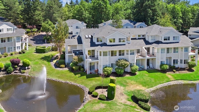 4714 Fairwood Blvd NE Unit 1301, Tacoma, WA 98422 - aerial perspective of suburban area featuring a nearby body of water