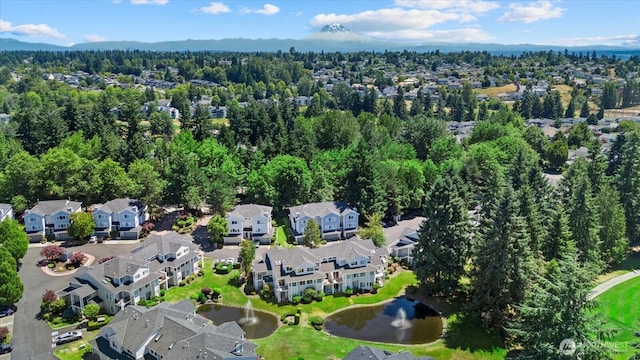 4714 Fairwood Blvd NE Unit 1301, Tacoma, WA 98422 - aerial view of property and surrounding area featuring nearby suburban area and a nearby body of water