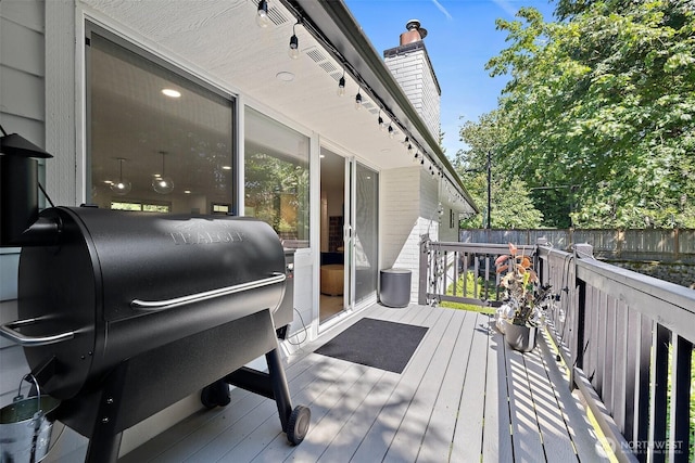 11171 SE 59th St, Bellevue, WA 98006 - wooden terrace with area for grilling