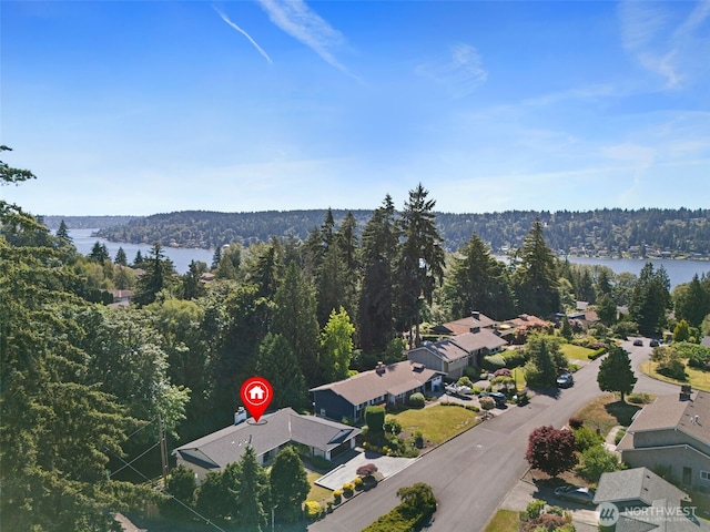 11171 SE 59th St, Bellevue, WA 98006 - aerial view of a nearby body of water
