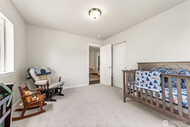 5611 Balustrade Blvd SE, Lacey, WA 98513 - bedroom with carpet and baseboards