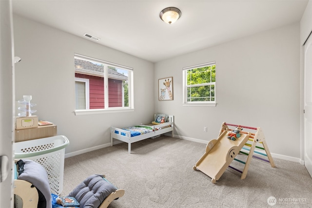 5611 Balustrade Blvd SE, Lacey, WA 98513 - carpeted bedroom with baseboards