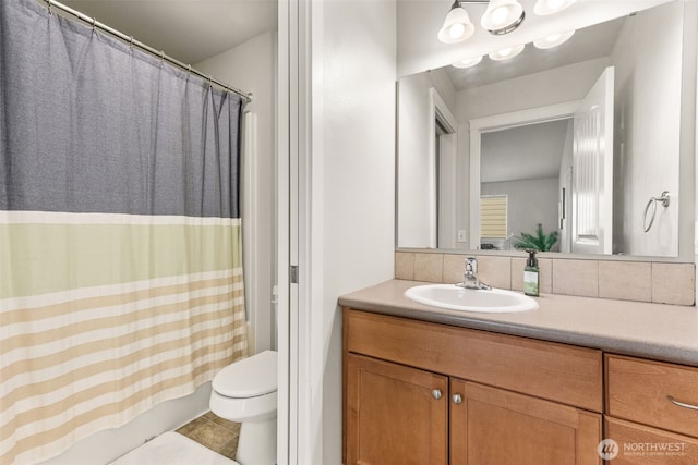 5611 Balustrade Blvd SE, Lacey, WA 98513 - full bathroom featuring vanity and tile patterned flooring