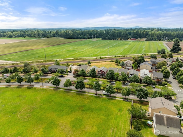 5611 Balustrade Blvd SE, Lacey, WA 98513 - aerial view of sparsely populated area featuring a mountain backdrop
