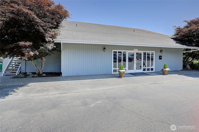 1985 Elhardt St, Camano Island, WA 98282 - view of exterior entry featuring french doors