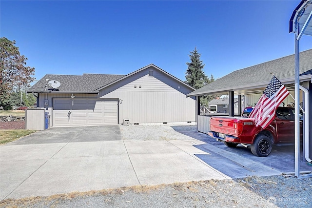 1985 Elhardt St, Camano Island, WA 98282 - view of home's exterior with crawl space and a garage