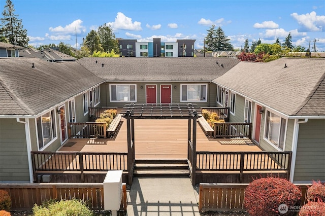 9013 16th Ave SW Unit 11, Seattle, WA 98106 - view of wooden deck