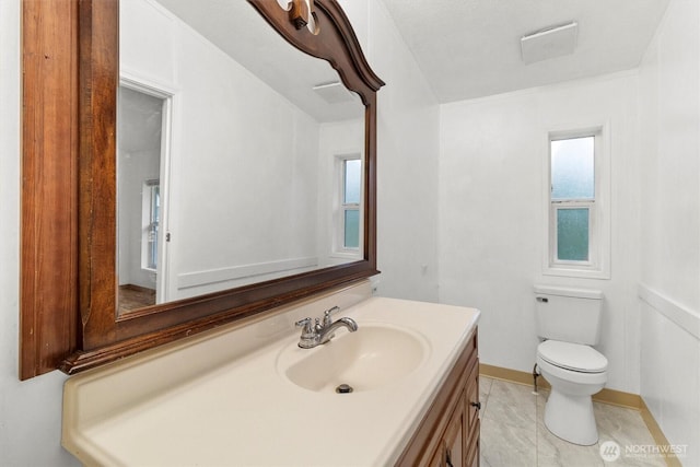 8363 Holly Ln, Maple Falls, WA 98266 - bathroom with vanity and plenty of natural light