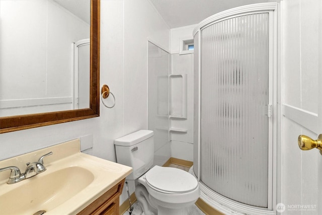 8363 Holly Ln, Maple Falls, WA 98266 - full bathroom with a shower stall and vanity